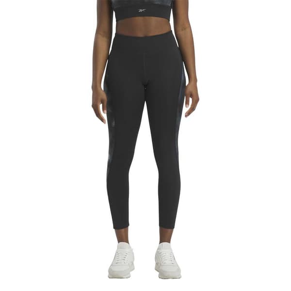 Reebok Classics Leggingsit Running Aop Musta L Nainen