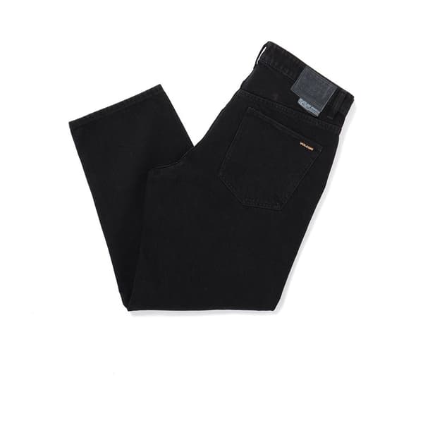 Volcom Modown Tapered Fit Jeans Sort 31 Mand
