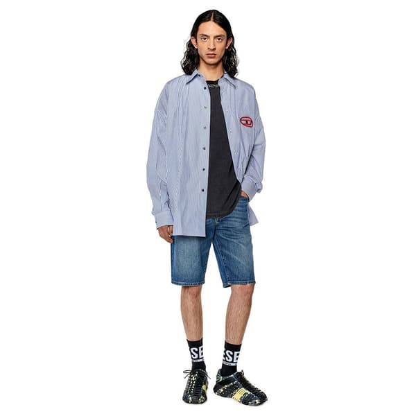 Diesel Farkkushortsit A06750-09f88 Slim Fit Sininen 38 / 32 Mies