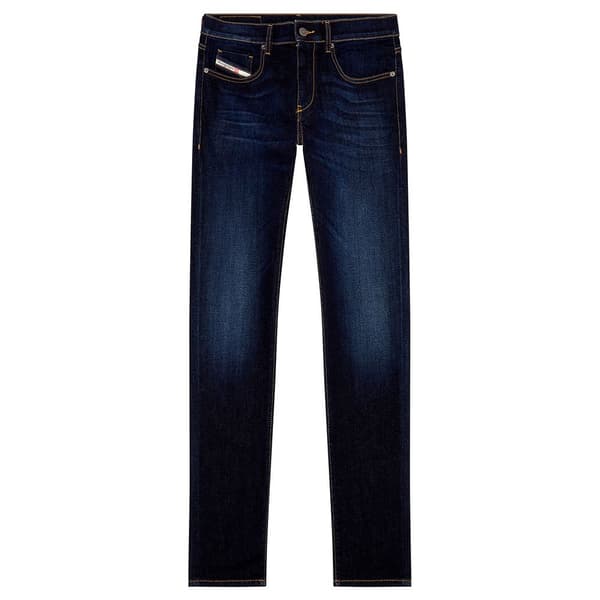 Diesel Jeans A03563-009zs 2019 Strukt Blå 30 / 34 Man