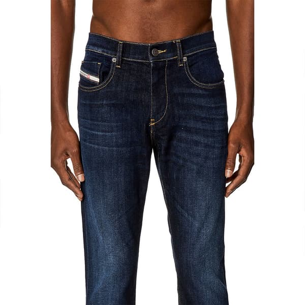 Diesel Jeans A03563-009zs 2019 Strukt Blå 30 / 34 Man