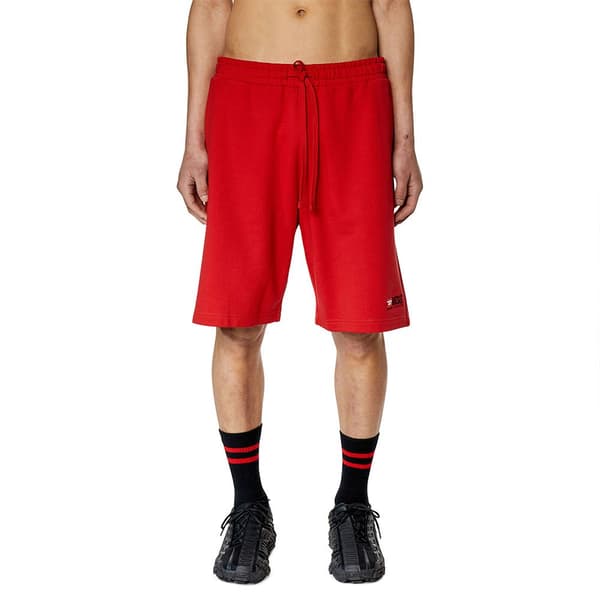 Diesel Sweat Shorts Crown Röd 2XL Man