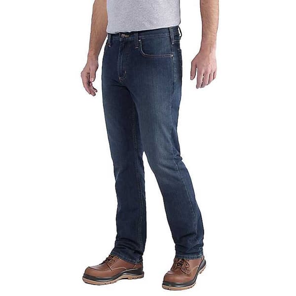 Carhartt Suorat Kartiomaiset Farkut Rugged Flex Sininen 38 / 32