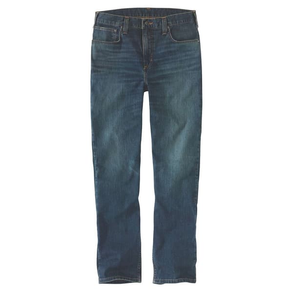 Carhartt Jeans Med Avslappnad Passform Rugged Flex Stretch Low Rise Blå 31 / 32