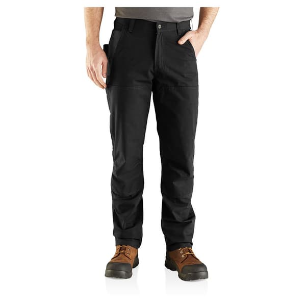 Carhartt Byxor Med Avslappnad Passform Steel Double Front Tech Svart 32 / 32