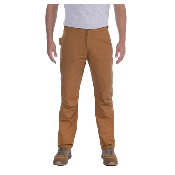 Carhartt Byxor Med Avslappnad Passform Steel Double Front Tech Brun 38 / 32