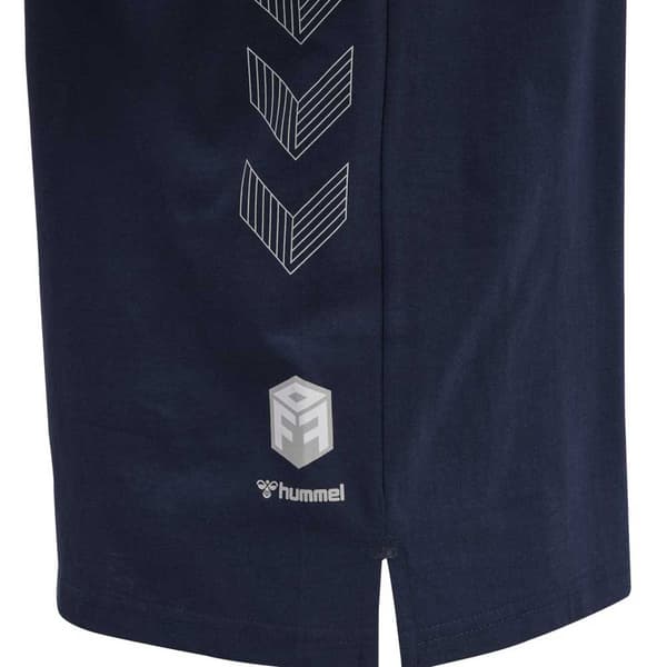 Hummel Shorts Move Grid Cotton Blå L Man