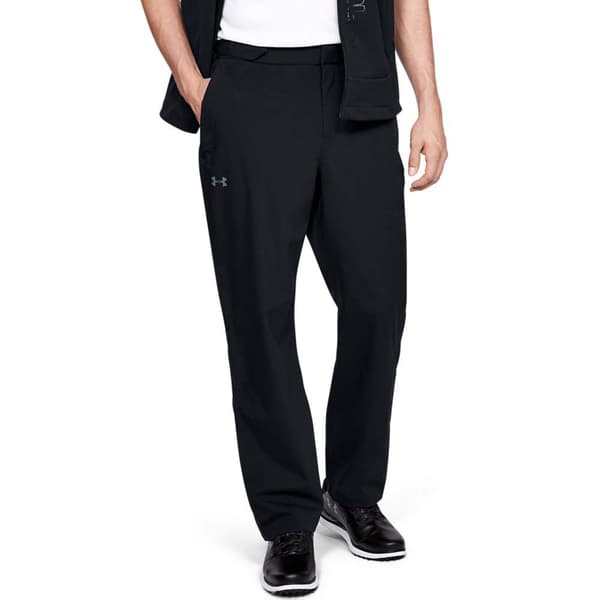 Under Armour Golf Regnbyxor Stormproof Svart 2XL / Tall Man
