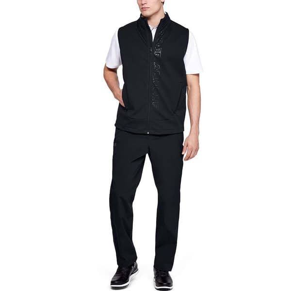Under Armour Golf Sadehousut Stormproof Musta 3XL / Tall Mies