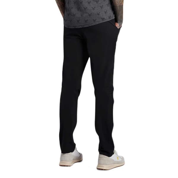 Lyle & Scott Byxor Slim Svart 38 Man