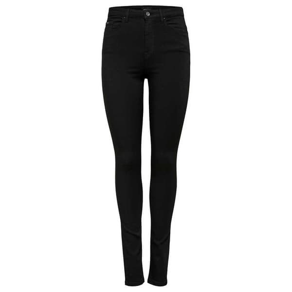 Only Farkut Forever Black Life High Waist Skinny Musta S / 32 Nainen