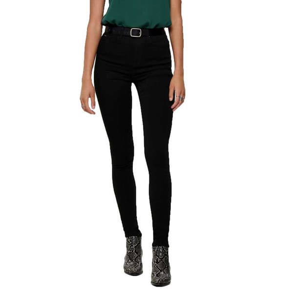 Only Farkut Forever Black Life High Waist Skinny Musta S / 32 Nainen