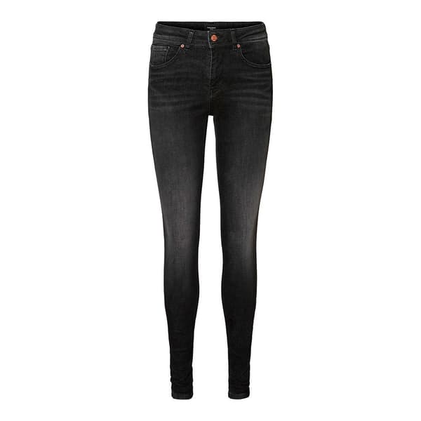Vero Moda Jeans Lux Normal Waist Slim Sort L / 32 Kvinde