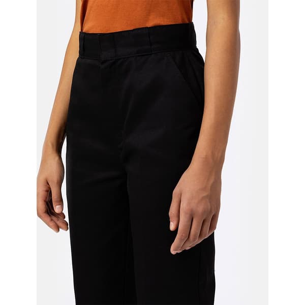 Dickies Byxor Phoenix Cropped Svart 28 Kvinna