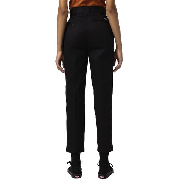 Dickies Byxor Phoenix Cropped Svart 28 Kvinna