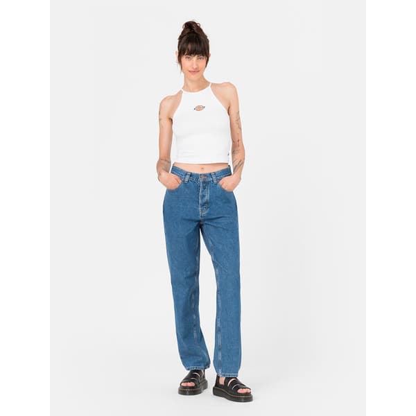 Dickies Jeans Thomasville Blå 32 Kvinde