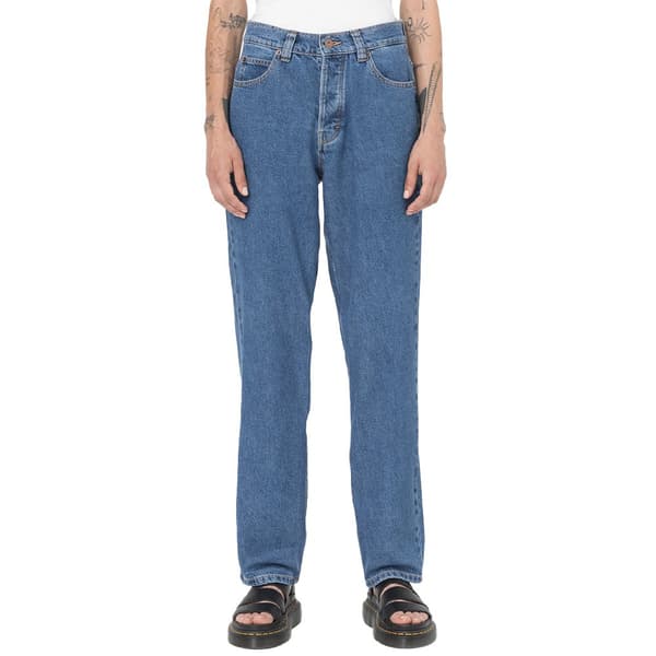 Dickies Jeans Thomasville Blå 32 Kvinde