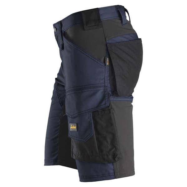 Snickers Workwear Lyhyet Joustavat Housut Allroundwork Musta 52
