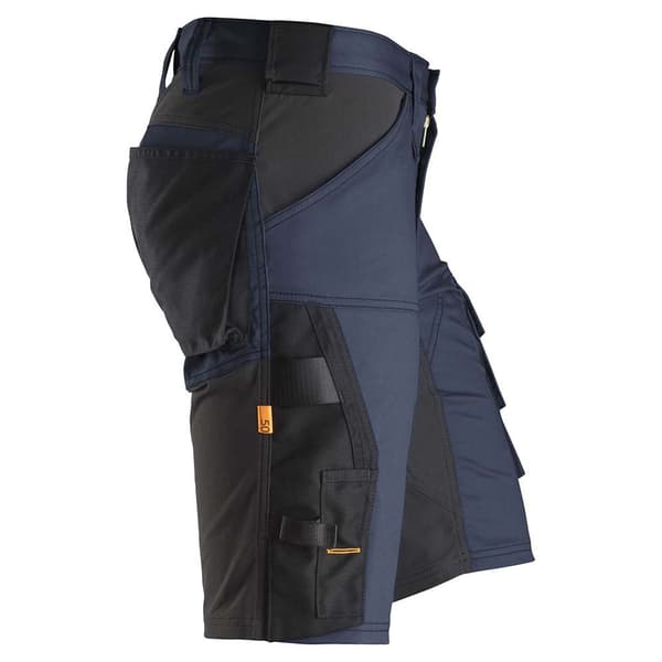 Snickers Workwear Lyhyet Joustavat Housut Allroundwork Musta 52