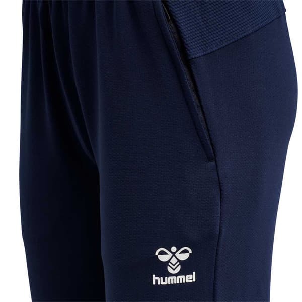 Hummel Lange Bukser Lead Poly Blå L Kvinde