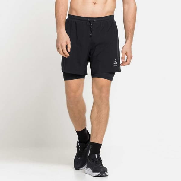 Odlo Shorts Axalp 2 In 1 Svart XL Man