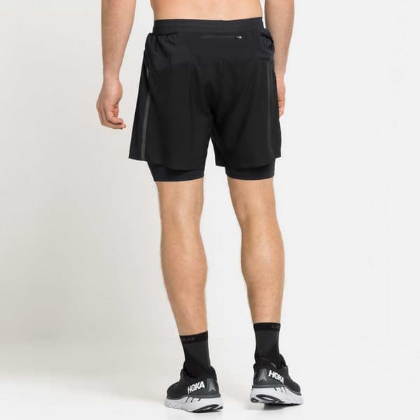 Odlo Shorts Axalp 2 In 1 Svart XL Man