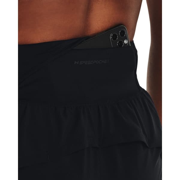 Under Armour Shorts Run Stamina 3 Inch Svart S Kvinna