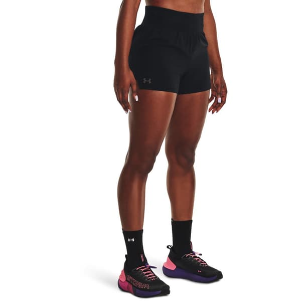 Under Armour Shortsit Run Stamina 3 Inch Musta XL Nainen