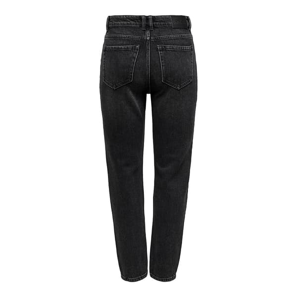 Only Ankel Jeans Med Hög Midja Emily Life Svart 25 / 30 Kvinna