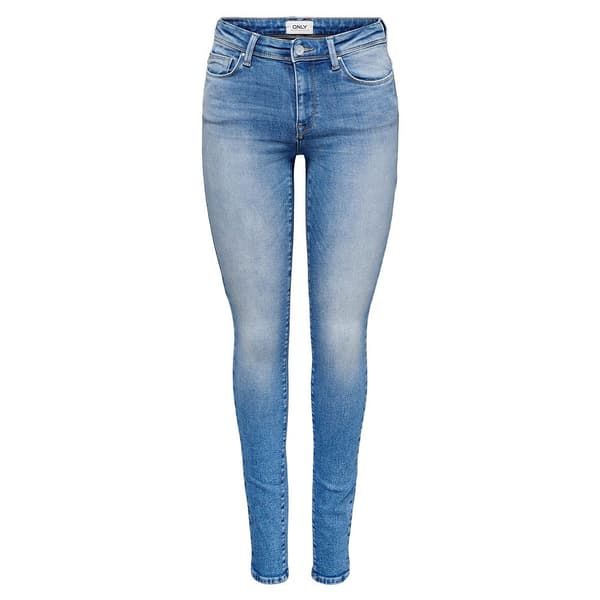 Only Jeans Shape Reg Skinny Blå 26 / 30 Kvinna