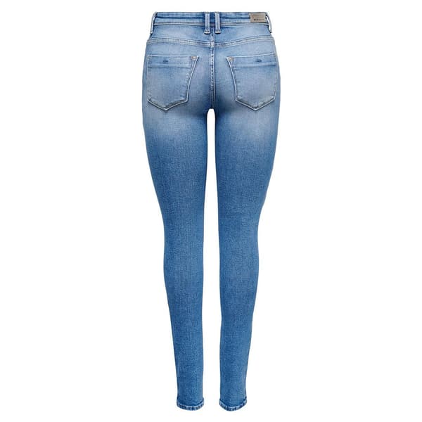 Only Jeans Shape Reg Skinny Blå 26 / 30 Kvinna