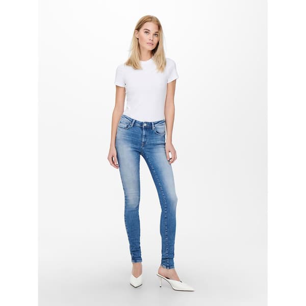 Only Jeans Shape Reg Skinny Blå 26 / 30 Kvinna