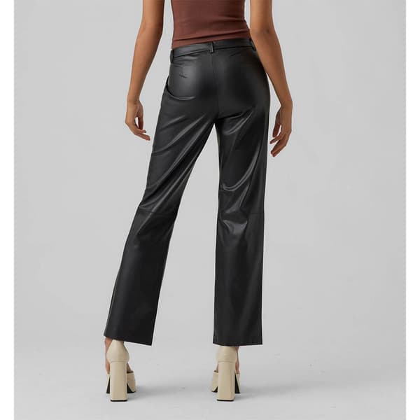 Vero Moda Byxor Zamira Olympia Mr Straight Svart XL / 34 Kvinna