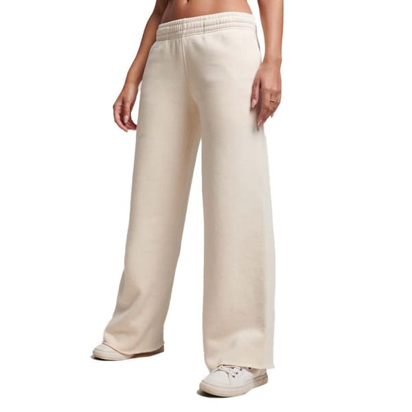 Superdry Joggere Vintage Wash Straight Beige L Kvinde
