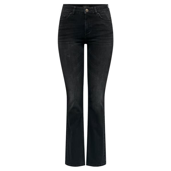 Only Jeans Med Mid Midja Blush Flared Fit Tai1099 Svart XL / 34 Kvinna