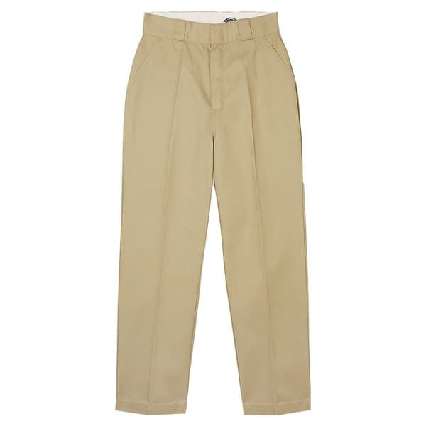 Dickies Byxor Phoenix Cropped Beige 28 Kvinna
