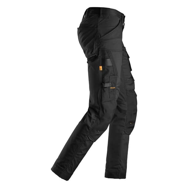 Snickers Workwear Långa Elastiska Byxor Allroundwork Svart 56