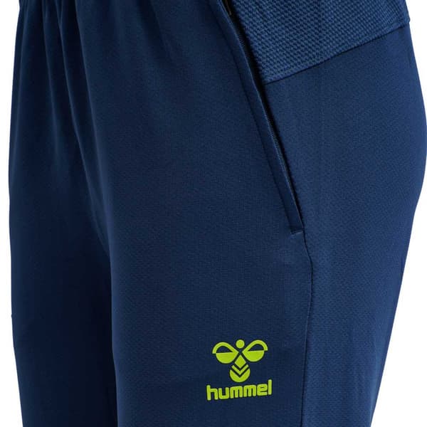 Hummel Lange Bukser Lead Poly Blå L Kvinde