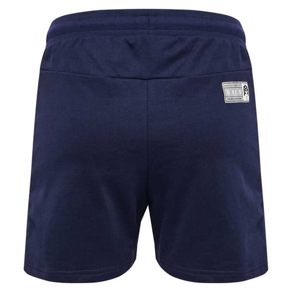 Hummel Shorts Move Grid Cotton Blå XL Kvinde
