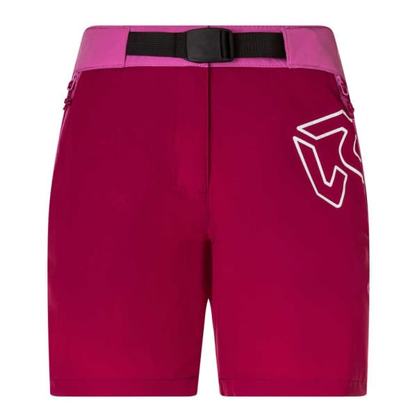 Rock Experience Shortsit Scarlet Runner Pinkki L Nainen