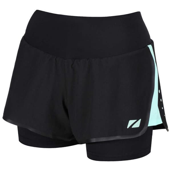 Zone3 Shortsit Housut Rx3 Compression 2 In 1 Musta L Nainen