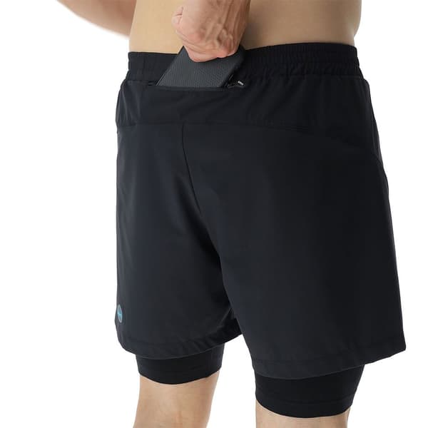 Uyn Shorts Running Exceleration Performance 2 In 1 Svart M Man