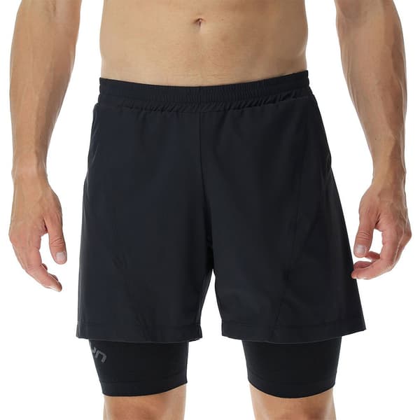 Uyn Shorts Running Exceleration Performance 2 In 1 Svart M Man