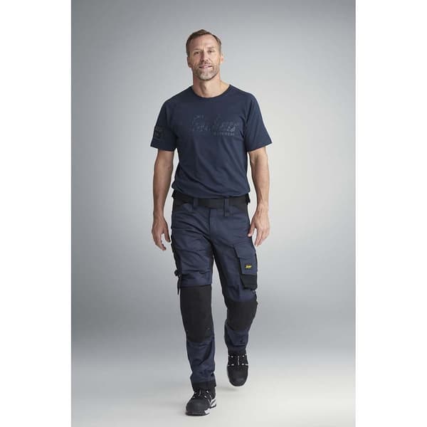 Snickers Workwear Pitkät Joustavat Housut Allroundwork Harmaa 56