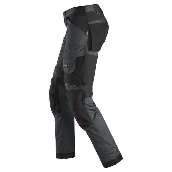 Snickers Workwear Pitkät Joustavat Housut Allroundwork Musta 58