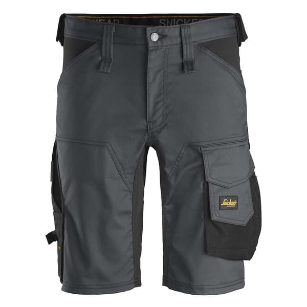 Snickers Workwear Korte Elastiske Bukser Allroundwork Grå 46