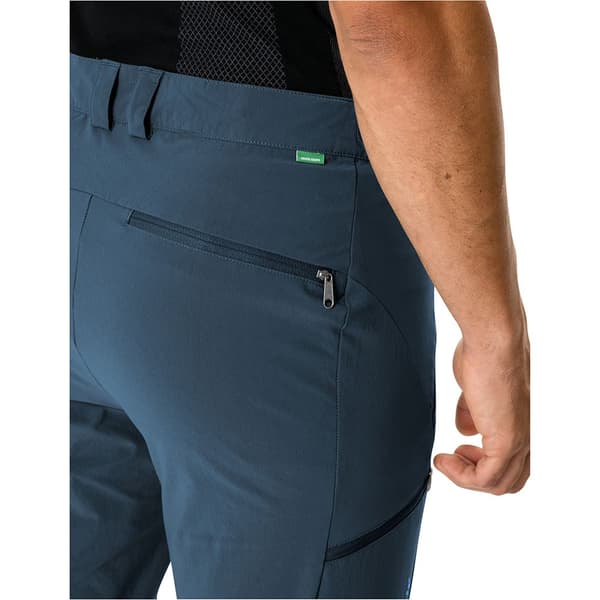 Vaude Bukser Farley Stretch T-zip Iii Blå 54 / Regular Mand