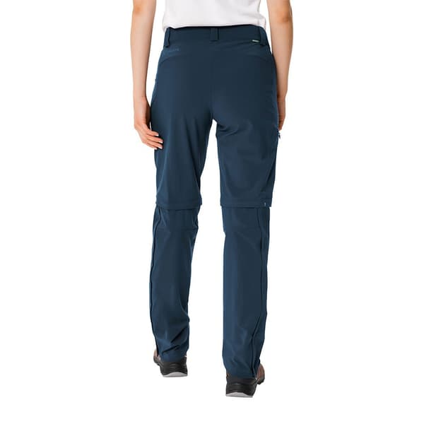 Vaude Bukser Farley Stretch Zo T-zip Ii Blå 40 / Regular Kvinde