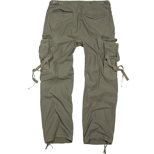 Brandit Pitkät Housut M65 Vintage Vihreä 4XL Mies