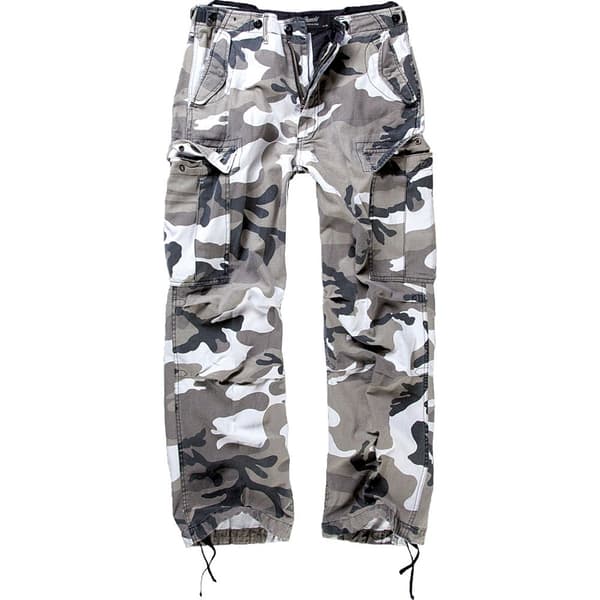 Brandit Långbyxor M65 Vintage Vit,Grå 4XL Man